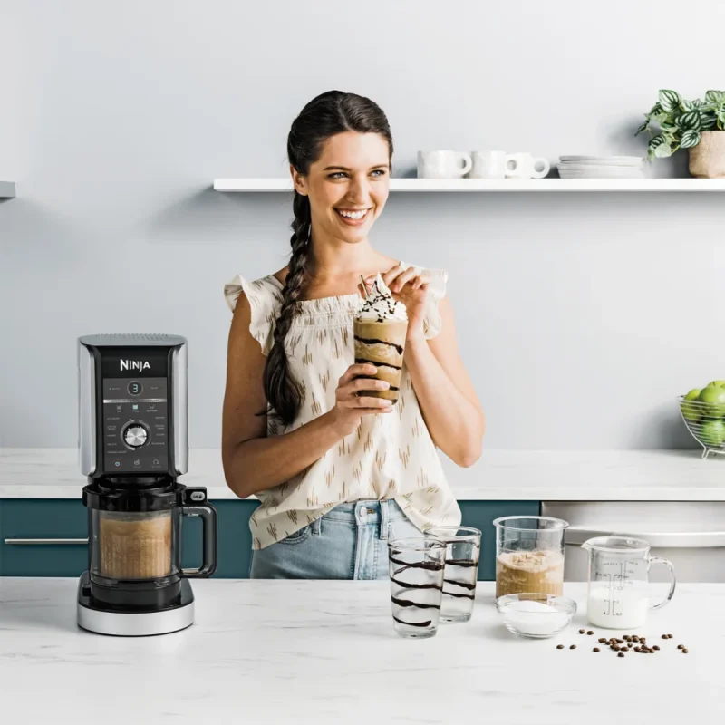 Ninja CREAMi Deluxe 10-en-1 Machine à délices et boissons glacées (Lot de 5 pots) – Image 10