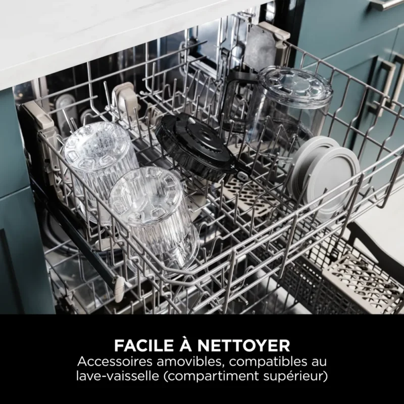Ninja CREAMi Deluxe 10-en-1 Machine à délices et boissons glacées (Lot de 5 pots) – Image 3